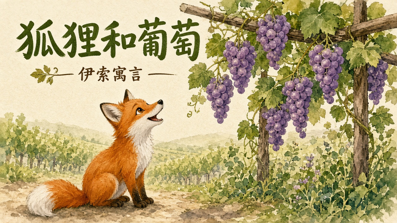 狐狸和葡萄封面